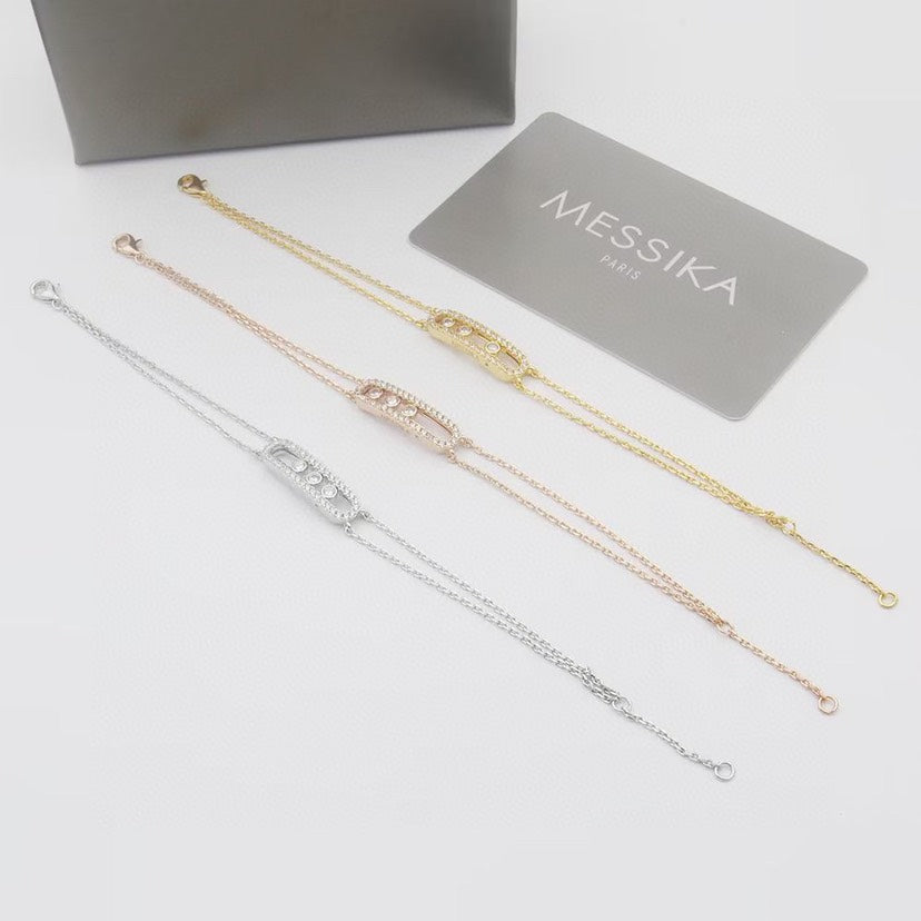 [Legend]MOVE CLASSIQUE PAVÉ DIAMOND BRACELET