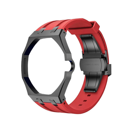 [Legend]OAK POP BLACK STEEL CASE & SILICONE STRAP