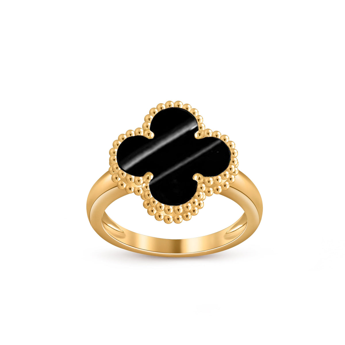 [Legend]LUCKY CLOVER VINTAGE GOLD RING COLLECTION