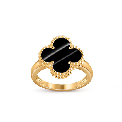 [Legend]LUCKY CLOVER VINTAGE GOLD RING COLLECTION
