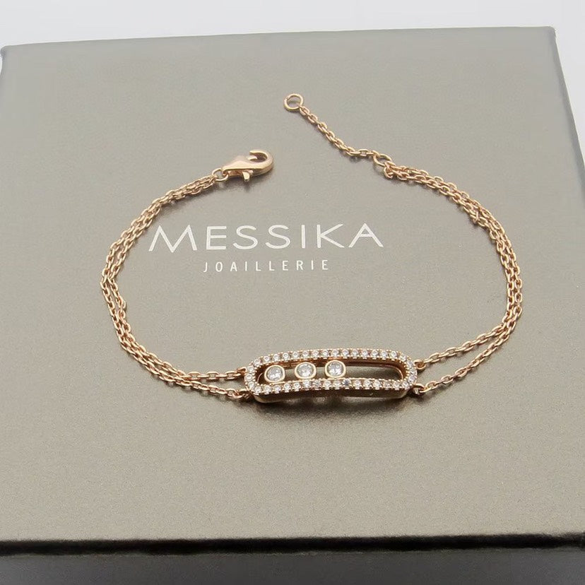 [Legend]MOVE CLASSIQUE PAVÉ DIAMOND BRACELET