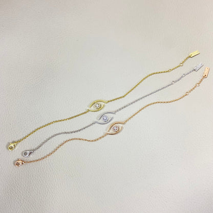 [Legend]LUCKY EYE PAVÉ-SET DIAMOND BRACELET