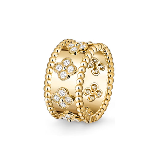 [Legend]KALEIDOSCOPE RADIANCE WIDE BAND RING