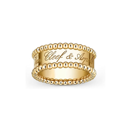 [Legend]SIGNATURE DUAL-BEADED BAND RING