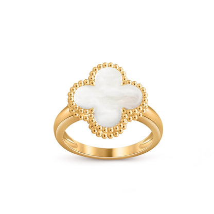 [Legend]LUCKY CLOVER VINTAGE GOLD RING COLLECTION