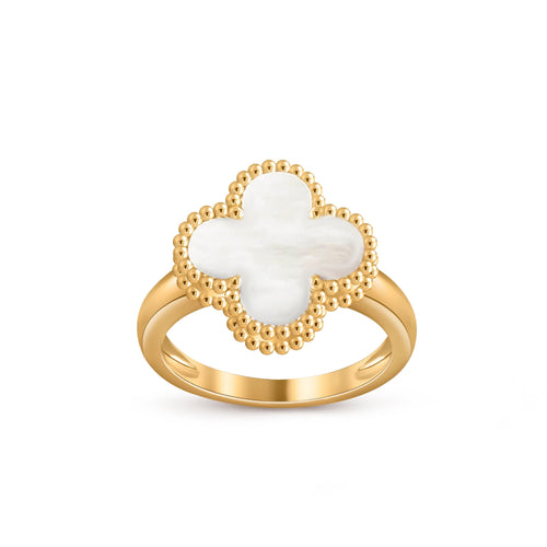 [Legend]LUCKY CLOVER VINTAGE GOLD RING COLLECTION