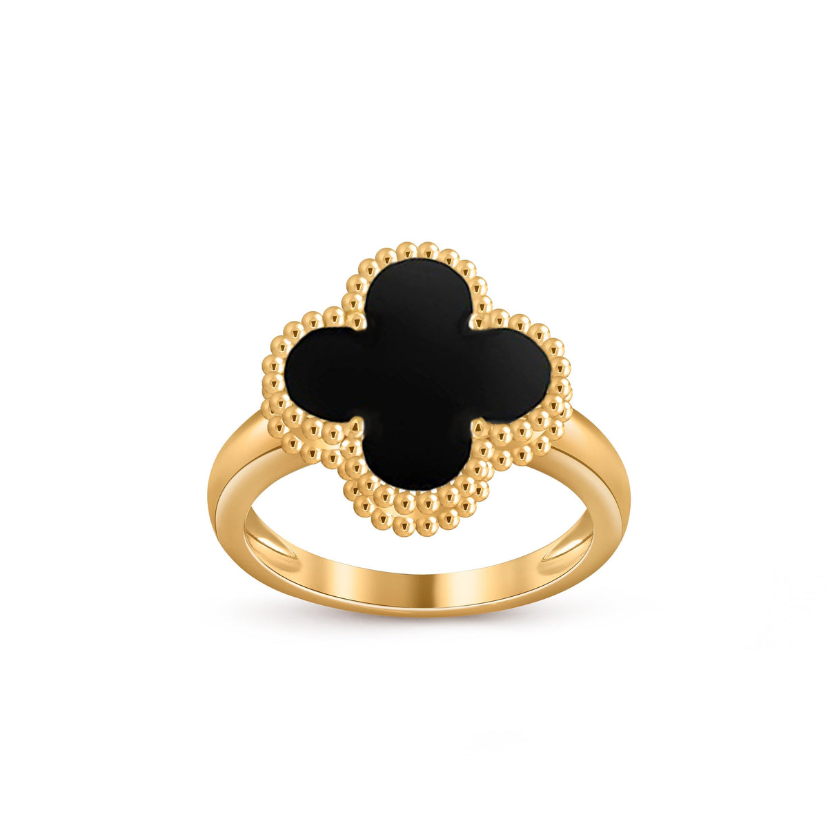[Legend]LUCKY CLOVER VINTAGE GOLD RING COLLECTION