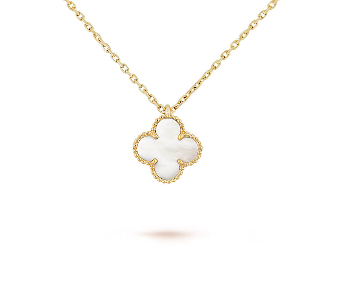 [Legend]9.5MM MINI CLOVER PENDANT NECKLACE COLLECTION