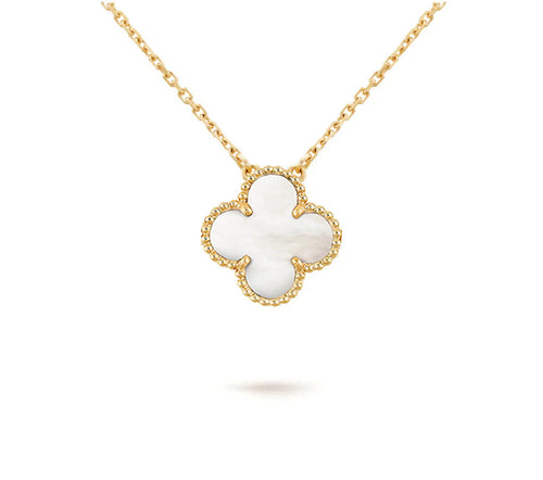 [Legend]15MM CLOVER FLOWER PENDANT NECKLACE COLLECTION