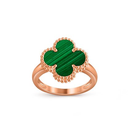 [Legend]LUCKY CLOVER VINTAGE ROSE GOLD RING COLLECTION