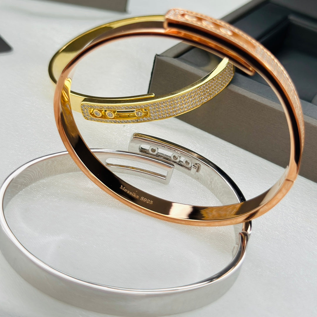[Legend]MOVE NOA PAVÉ DIAMOND BANGLE BRACELET