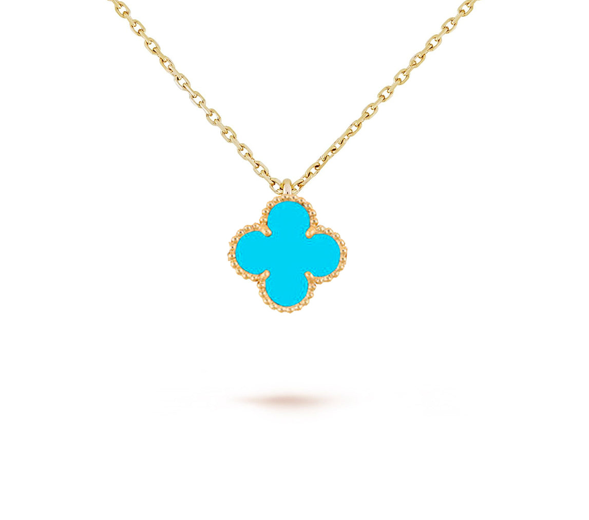 [Legend]9.5MM MINI CLOVER PENDANT NECKLACE COLLECTION
