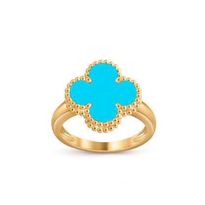 [Legend]LUCKY CLOVER VINTAGE GOLD RING COLLECTION