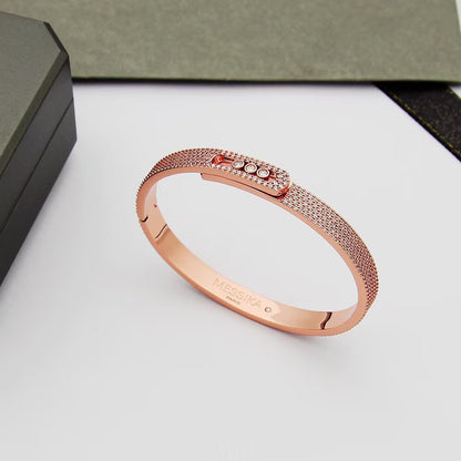 [Legend]MOVE NOA FULL-PAVÉ DIAMOND BANGLE BRACELET