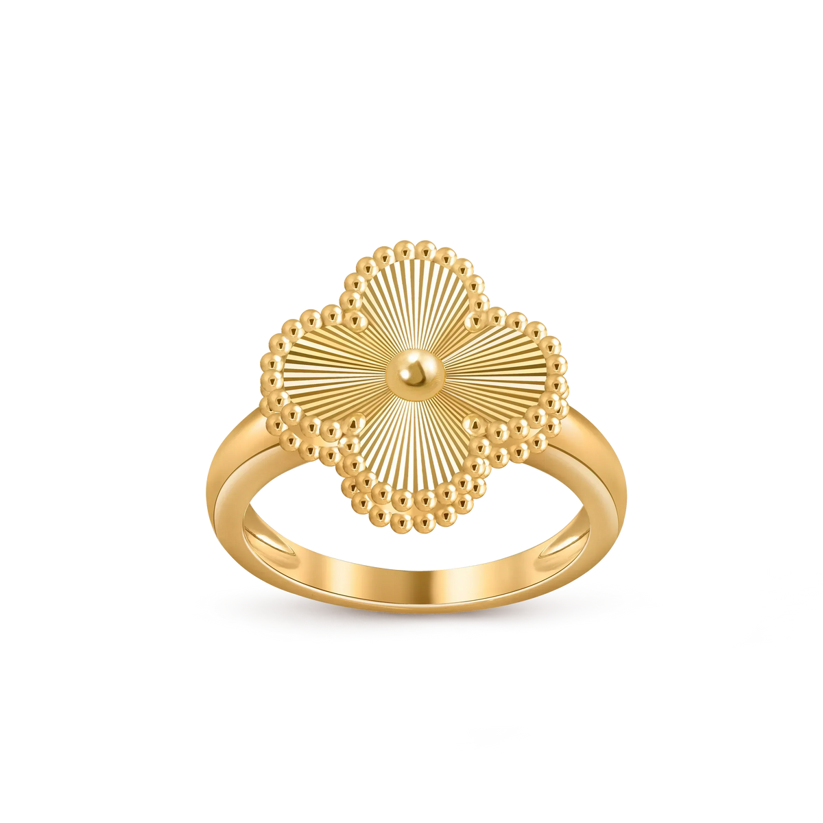 [Legend]LUCKY CLOVER VINTAGE GOLD RING COLLECTION