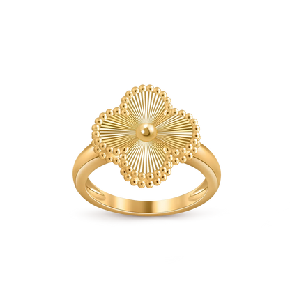 [Legend]LUCKY CLOVER VINTAGE GOLD RING COLLECTION