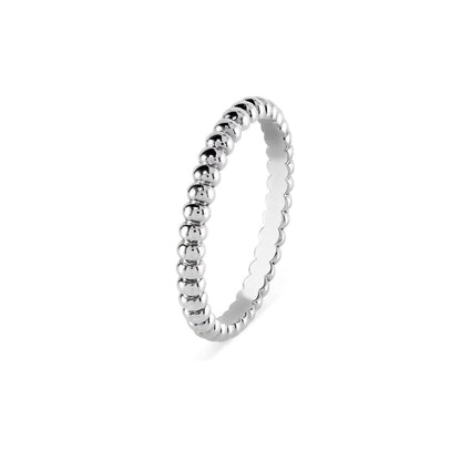 [Legend]SIGNATURE PERLÉE BEADED BAND RING