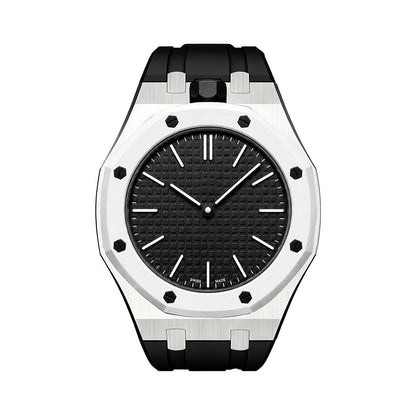 [Legend]OAK POP BLACK STEEL SILICONE STRAP