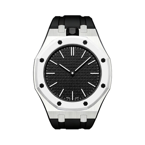 [Legend]OAK POP BLACK STEEL SILICONE STRAP