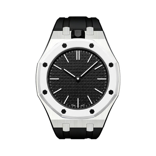 [Legend]OAK POP BLACK STEEL SILICONE STRAP