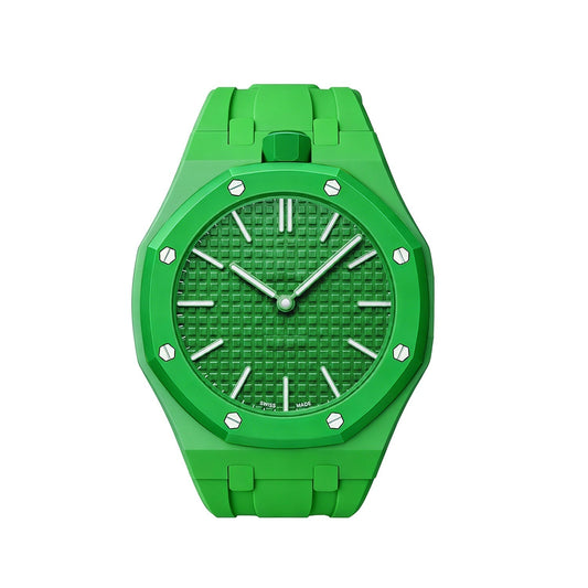 [Legend]OAK POP EXCLUSIVE GREEN SILICONE STRAP