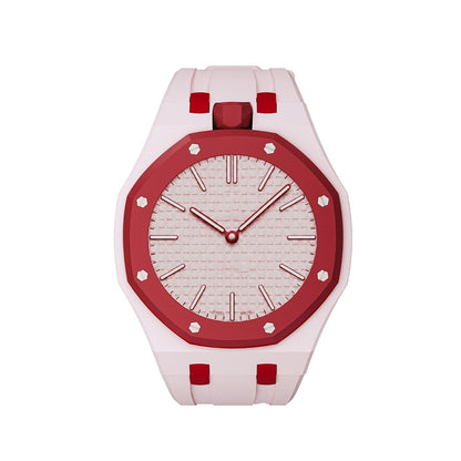 [Legend]OAK POP EXCLUSIVE PINK AND RED SILICONE STRAP