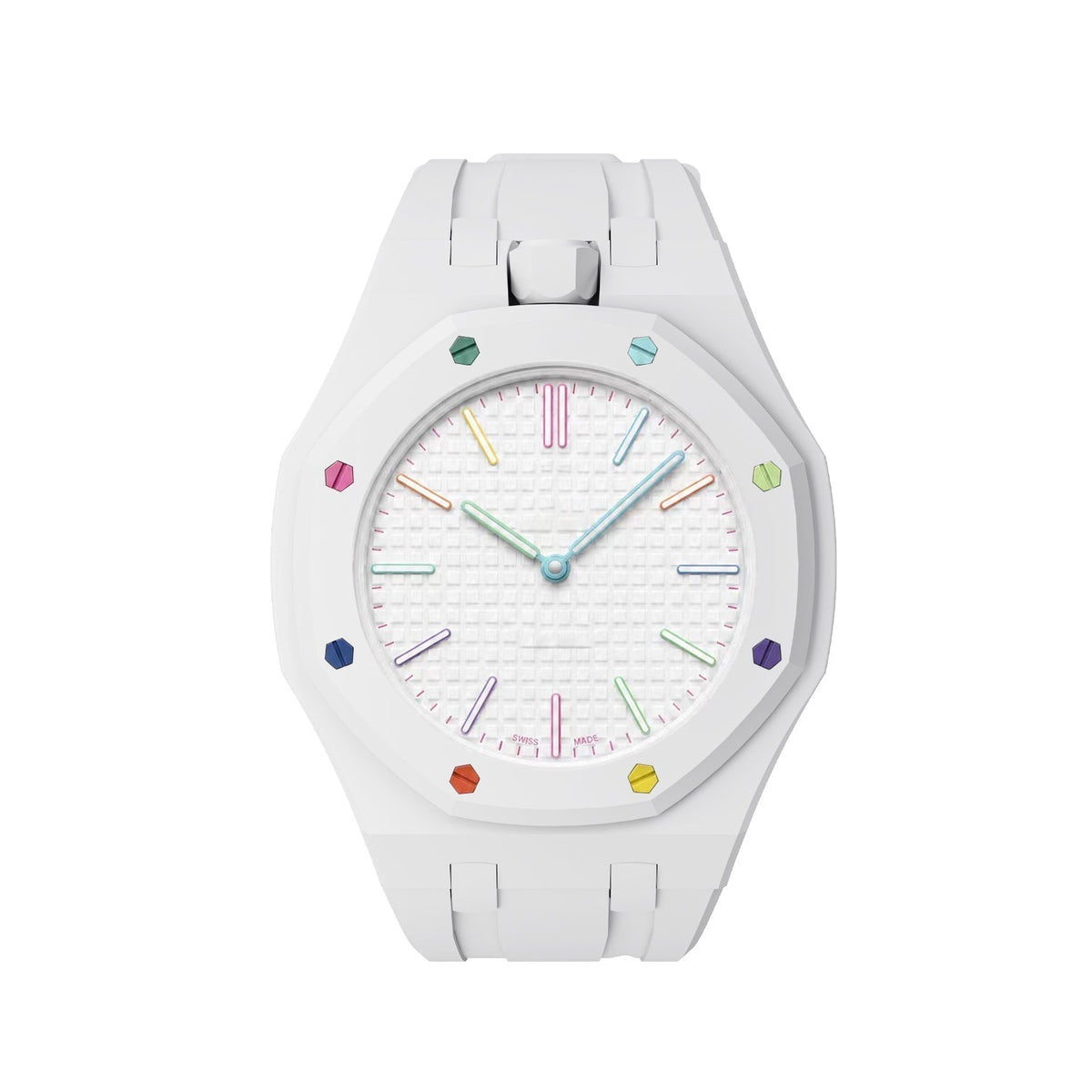 [Legend]OAK POP EXCLUSIVE  WHITE SILICONE STRAP