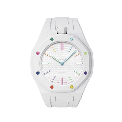 [Legend]OAK POP EXCLUSIVE  WHITE SILICONE STRAP