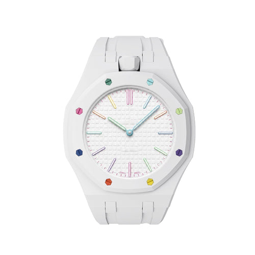 [Legend]OAK POP EXCLUSIVE  WHITE SILICONE STRAP