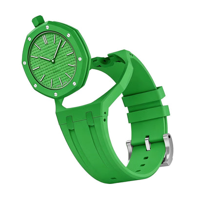 [Legend]OAK POP EXCLUSIVE GREEN SILICONE STRAP