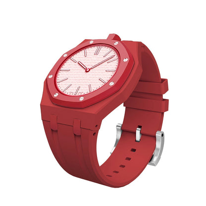 [Legend]OAK POP EXCLUSIVE RED SILICONE STRAP