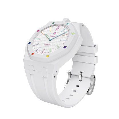 [Legend]OAK POP EXCLUSIVE  WHITE SILICONE STRAP
