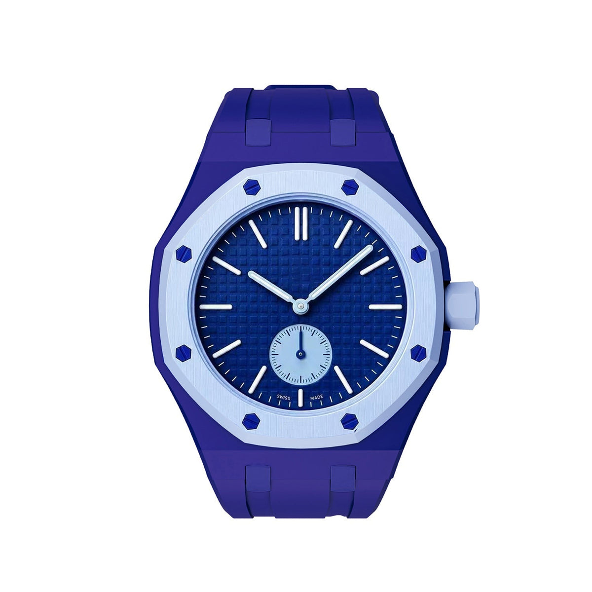 [Legend]OAK POP EXCLUSIVE DARK BLUE SILICONE STRAP