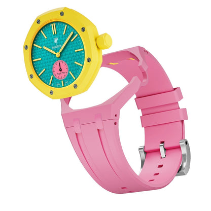 [Legend]OAK POP EXCLUSIVE PINK SILICONE STRAP
