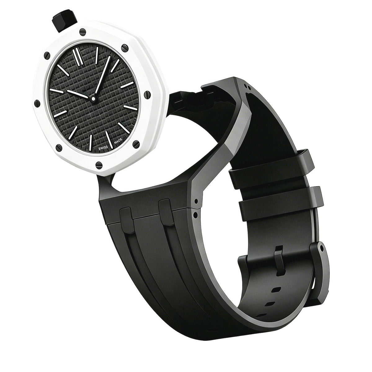 [Legend]OAK POP EXCLUSIVE BLACK SILICONE STRAP