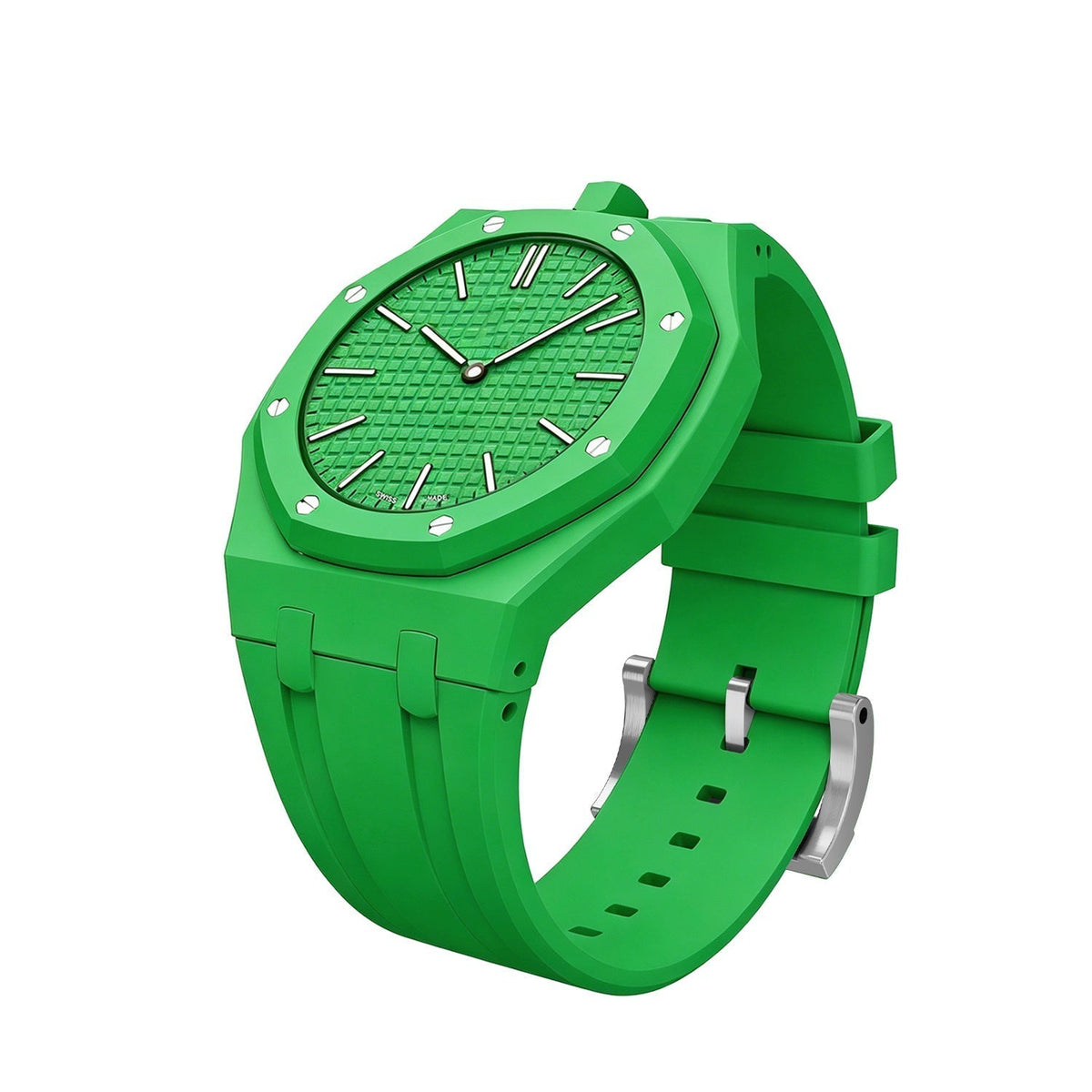 [Legend]OAK POP EXCLUSIVE GREEN SILICONE STRAP