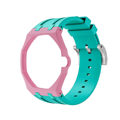 [Legend]OAK POP EXCLUSIVE PINK AND GREEN SILICONE STRAP