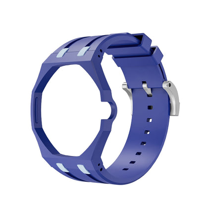 [Legend]OAK POP EXCLUSIVE DARK BLUE AND LIGHT BLUE SILICONE STRAP