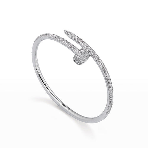 [Legend]JUSTE UN CLOU 3.5MM FULL PAVÉ NAIL BANGLE