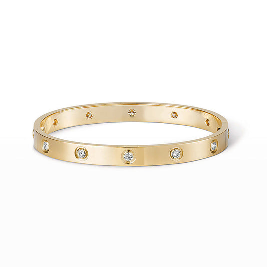 [Legend]CLASSIC 6.1MM LOVE BANGLE - 10-DIAMOND