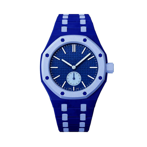 [Legend]OAK POP EXCLUSIVE DARK BLUE AND LIGHT BLUE BIOCERAMIC STRAP