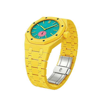 [Legend]OAK POP EXCLUSIVE YELLOW BIOCERAMIC STRAP