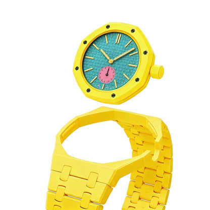 [Legend]OAK POP EXCLUSIVE YELLOW BIOCERAMIC STRAP