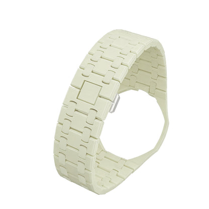 [Legend]OAK POP EXCLUSIVE CREAMY YELLOW BIOCERAMIC STRAP