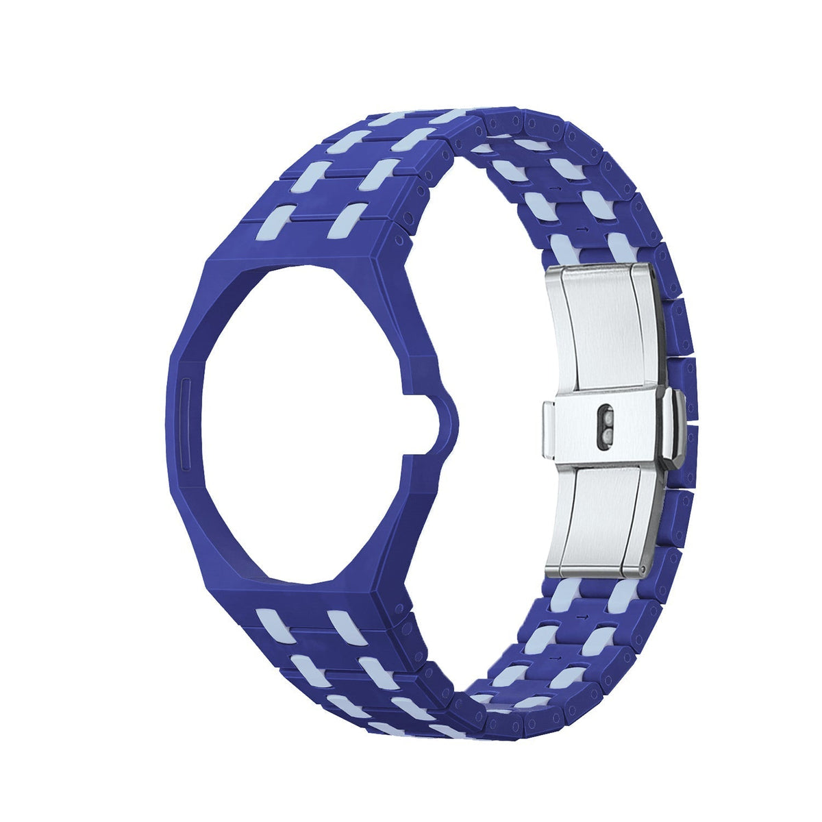 [Legend]OAK POP EXCLUSIVE DARK BLUE AND LIGHT BLUE BIOCERAMIC STRAP