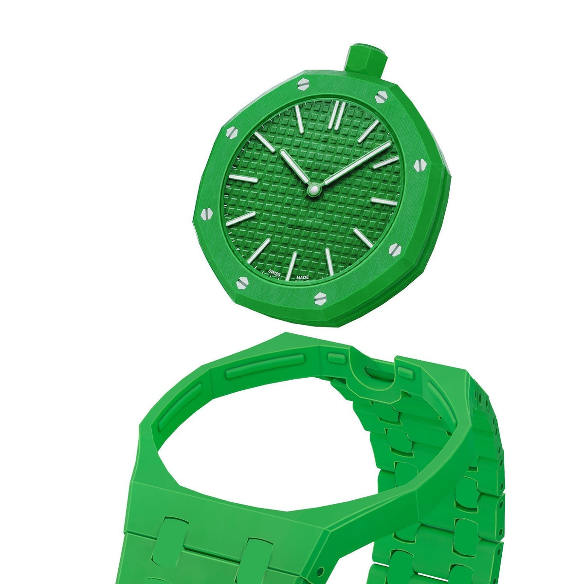 [Legend]OAK POP EXCLUSIVE GREEN  BIOCERAMIC STRAP