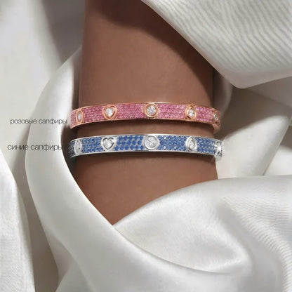 [Legend]CLASSIC 6.1MM LOVE BRACELET 10-DIAMOND FULL PAVÉ