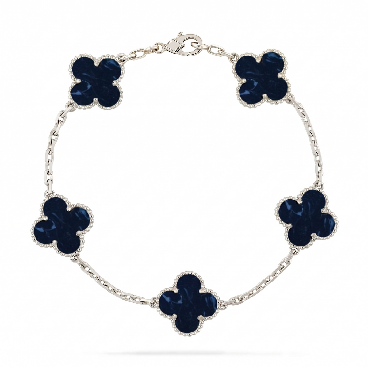 [Legend]LUCKY CLOVER 5-MOTIF BRACELET - PIETERSITE COLLECTION