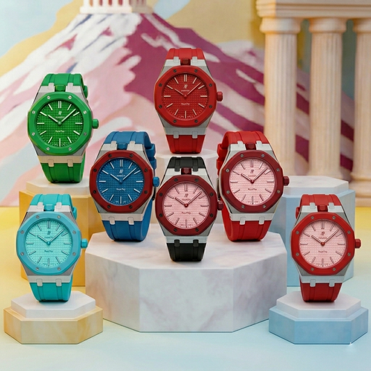 [Legend]ROYAL OAK POP EXCLUSIVE STEEL CASE & SILICONE STRAP
