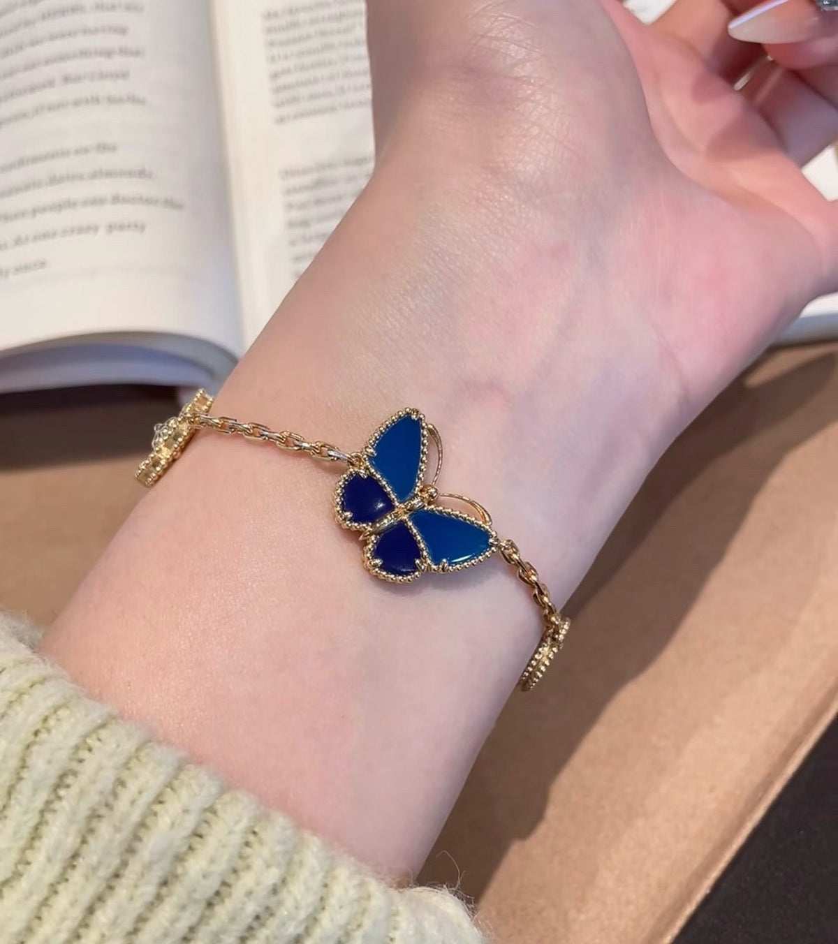 [Legend]SPRING ENCHANTMENT BUTTERFLY & FLORAL CHARM BRACELET